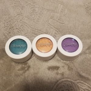 3 colourpop eyeshadows